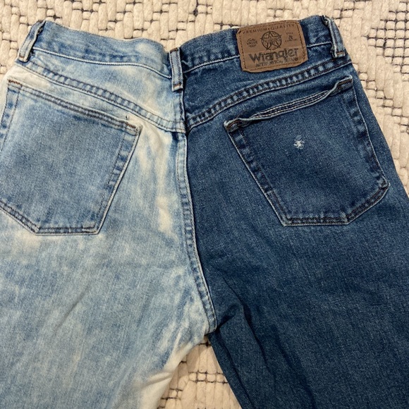 Custom two toned boyfriend jeans - Picture 4 of 5